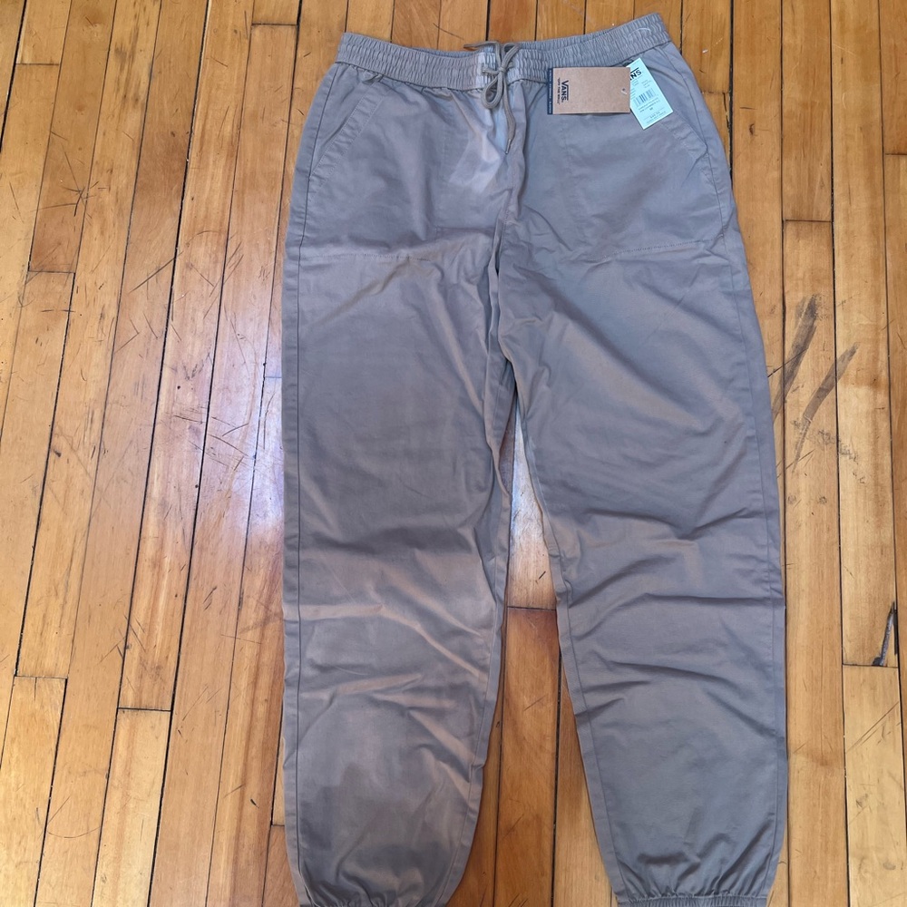 Vans Tan Cargo Joggers